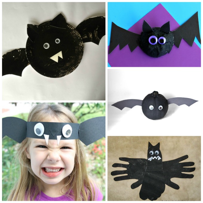 Cute Bat Crafts for Kids