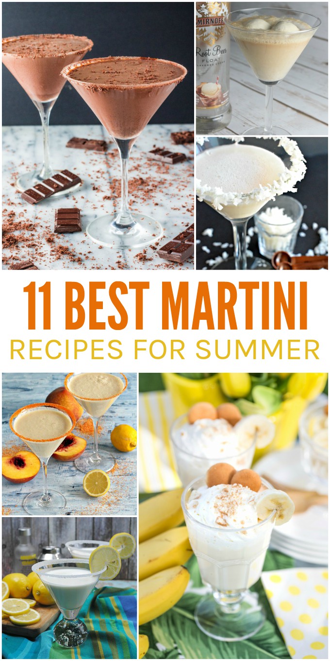 11 Best Martini Recipes for Summer