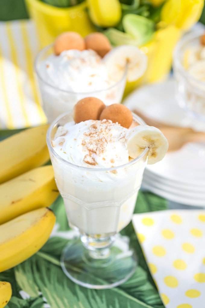 banana pudding cream martini