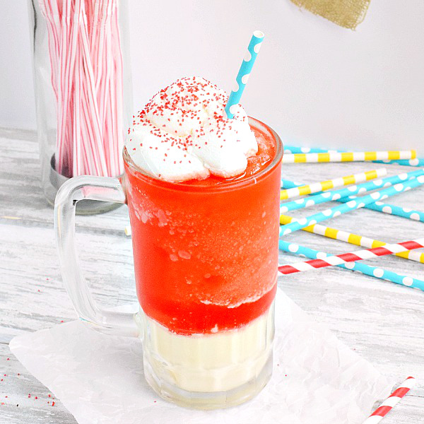 kool aid slushie ice cream float