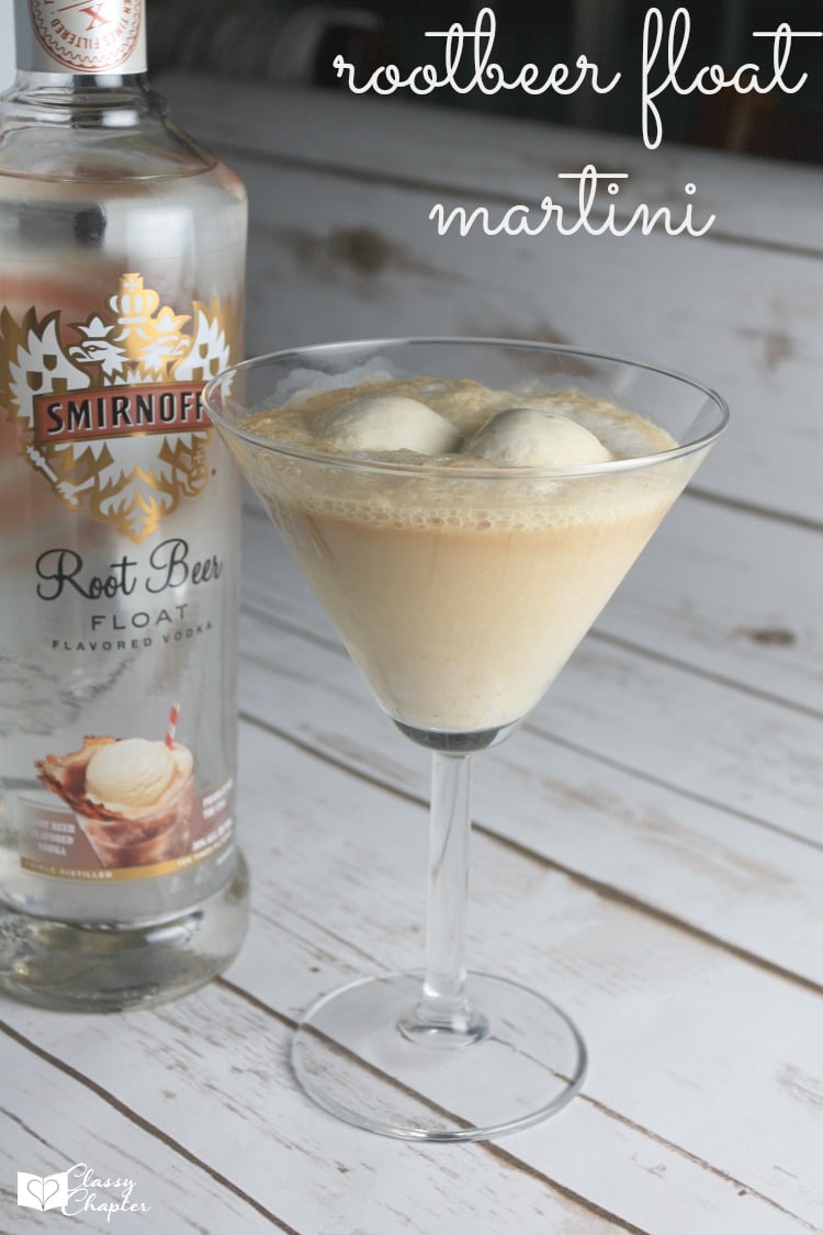 rootbeer float martini