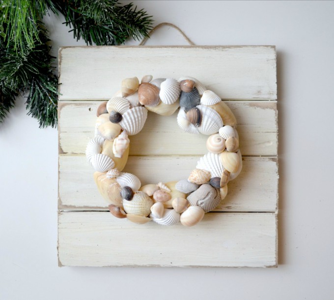 seashell wreath