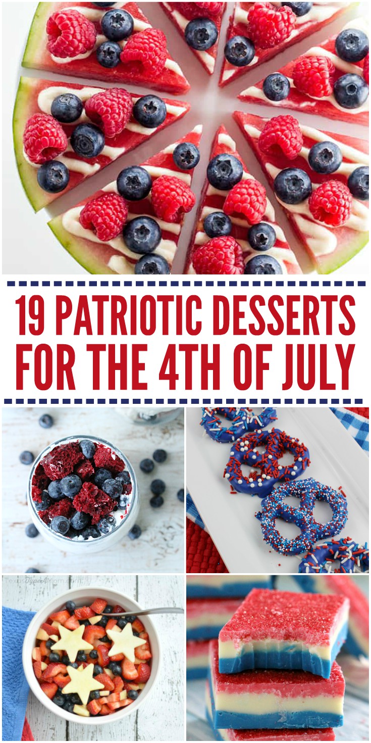 19 Patriotic Desserts for the 4th of July