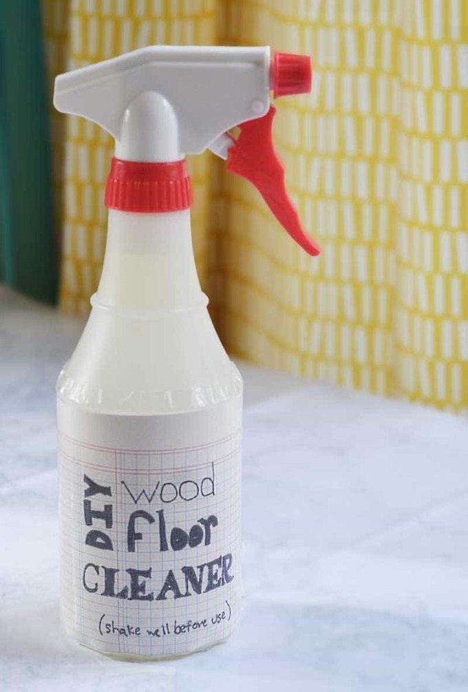 homemade wood floor cleaner