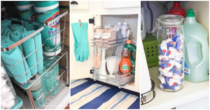 13 Under Sink Storage Ideas You'll Wish You Had Found Sooner