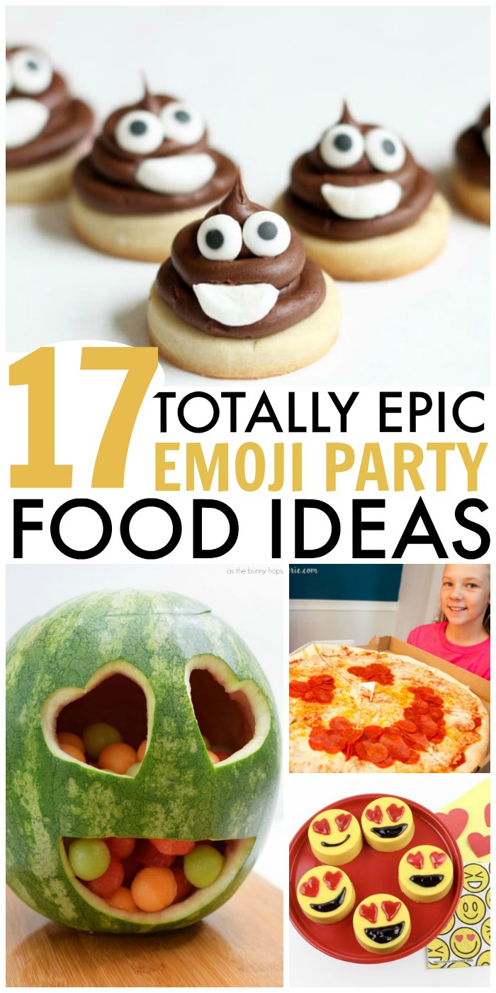 17 Emoji Food Ideas for an Emoji Theme Party