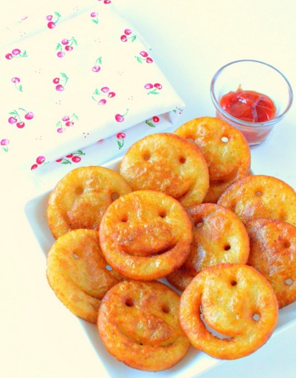 smiley emoji fries