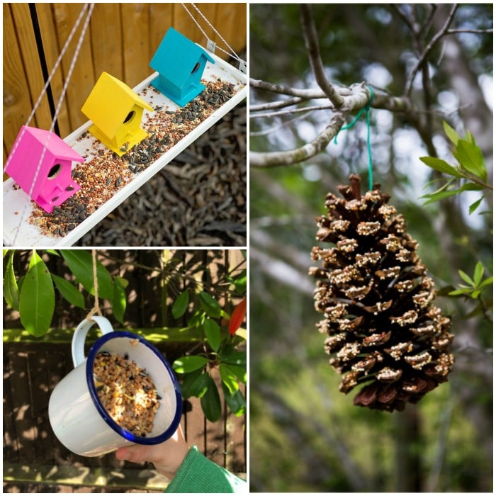 Simple DIY Bird Feeders