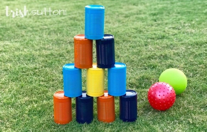 tin can bowling game