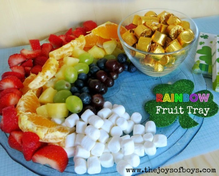 rainbow fruit tray
