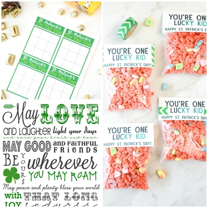 st. patricks day printables square 2