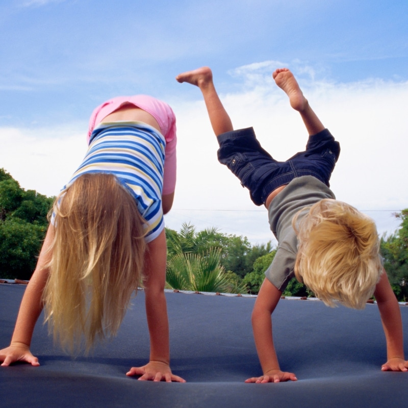 11 Fun Things to Do on a Trampoline List Obsessed