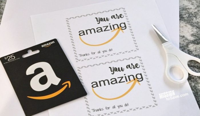 amazing amazon gift card