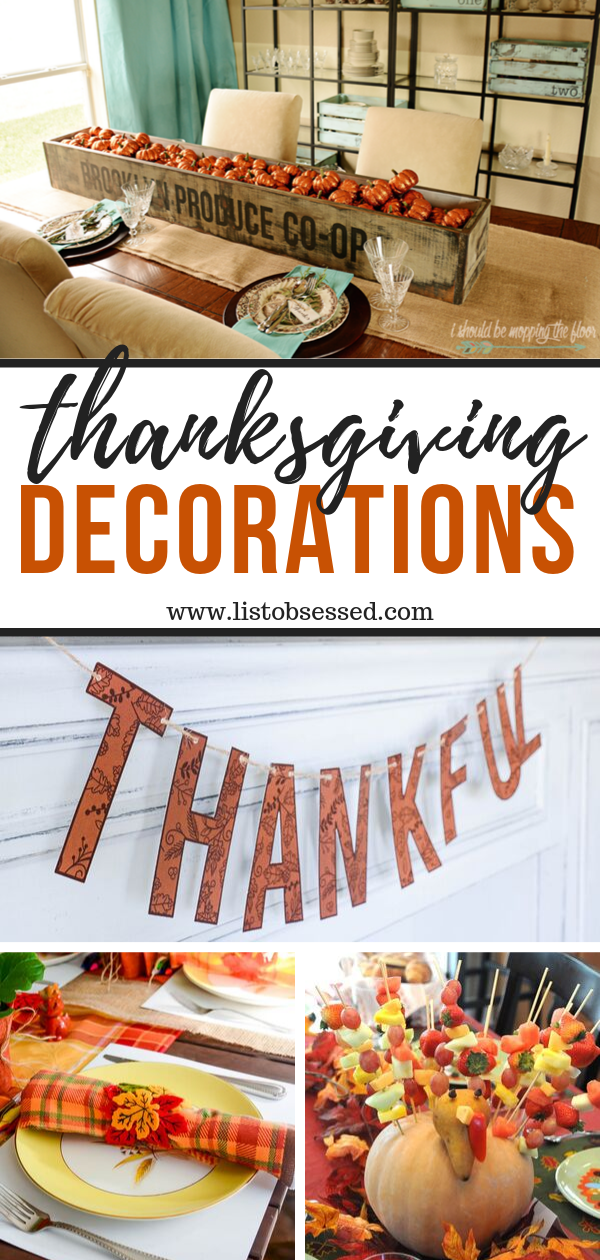 13 Thanksgiving Decorations You Can Make to Spruce Up Your Home