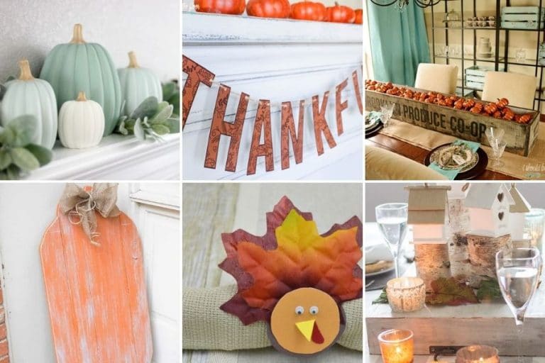 13 DIY Thanksgiving Decorations to Spruce Up Your Home