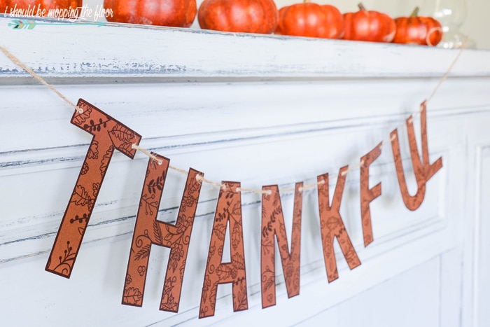 thankful banner