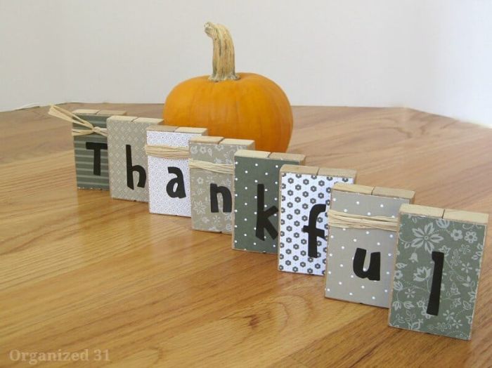 thanksgiving blocks