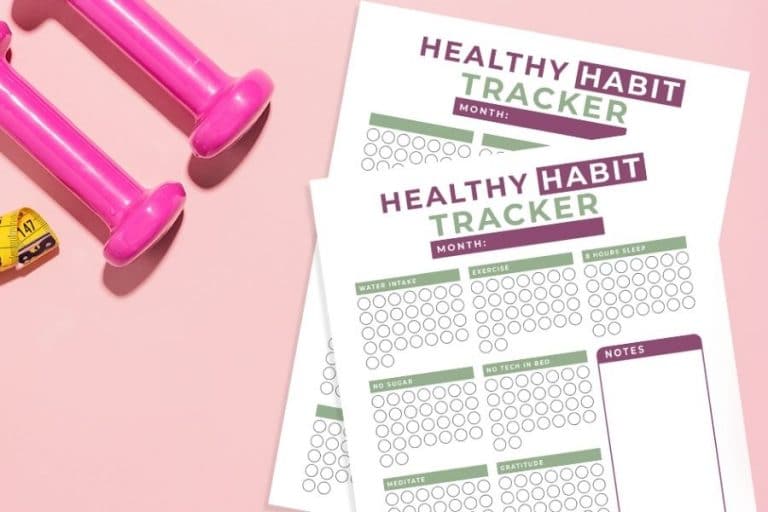 Habit Tracker Printable to Help You Crush Your Goals