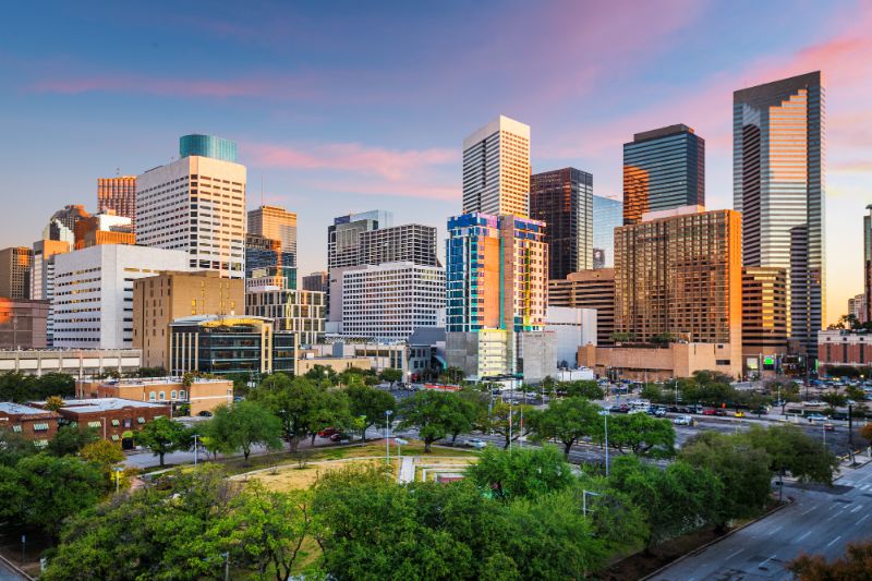 houston texas cityscape